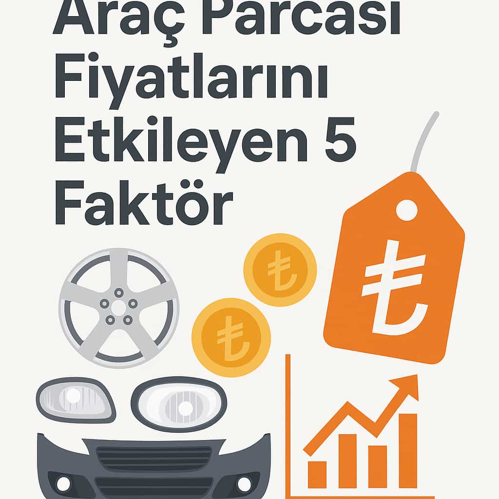 Araç Parçası Fiyatlarını Etkileyen 5 Önemli Faktör