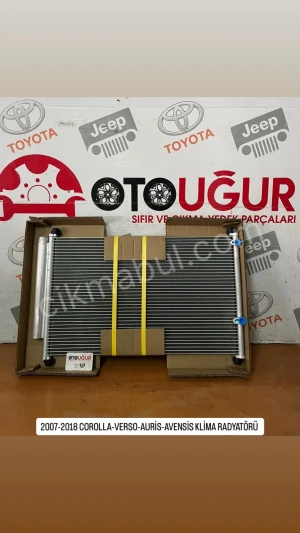 2007-2018 MODEL TOYOTA VERSO KLİMA RADYATÖRÜ